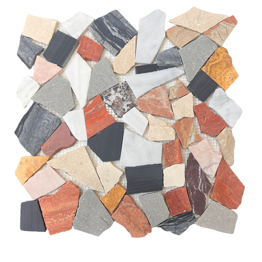 CRAZY MIX MARBLE HONED
