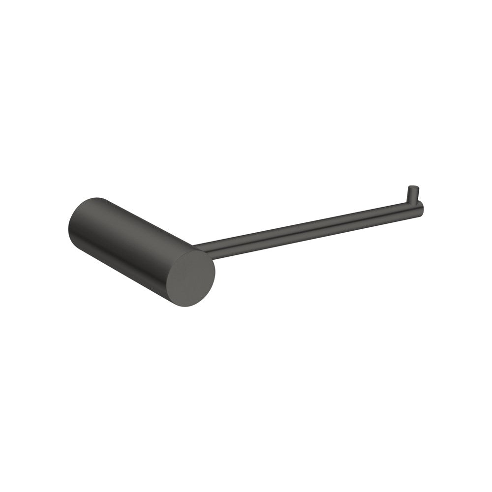 Round Gunmetal Toilet Paper Holder