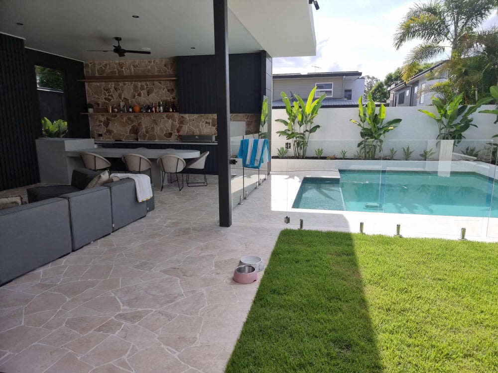 Travertine Crazy Paver