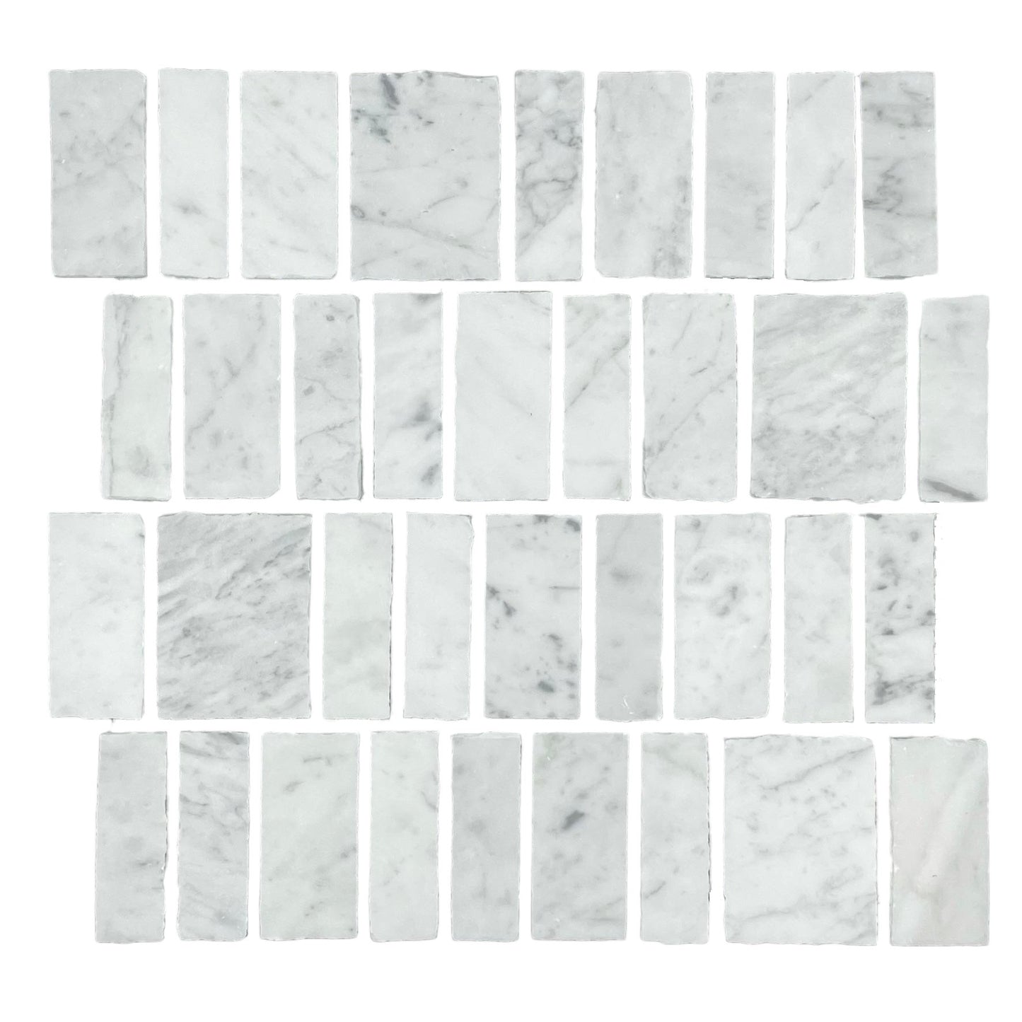 SPLIT EDGE CARRARA HONED 5MM JOINT